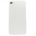 VITRE ARRIERE IPHONE 4 BLANCHE DE QUALITE ORIGINALE