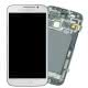ECRAN LCD + VITRE TACTILE SAMSUNG GALAXY MEGA I9205 BLANC D'ORIGINE