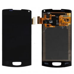 ECRAN SAMSUNG GALAXY WAVE 3 S8600 LCD + VITRE TACTILE NOIRE D'ORIGINE
