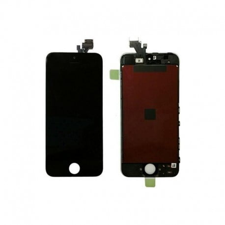 ÉCRAN IPHONE 5S NOIR LCD + VITRE TACTILE DE QUALITE ORIGINALE APPLE