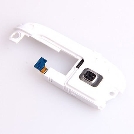  BLOC HAUT PARLEUR EXTERNE ET PRISE JACK BLANC SAMSUNG GALAXY S3 S3 4G I9300/I9305 D'ORIGINE
