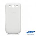 CACHE ARRIERE BATTERIE BLANC SAMSUNG S3 S3 4G I9300/I9305 D'ORIGINE
