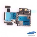 LECTEUR DE CARTE SIM ET MICRO SD SAMSUNG S4 I9505 D'ORIGINE